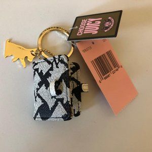 NEW RARE Scottie Dog Juicy Couture Heart Picture Key Holder, Keychain